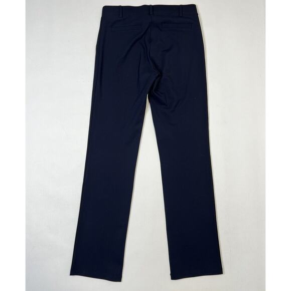 Betabrand Classic Dress Pant Yoga Pants Straight Blue Size Med Stretch Knit - Picture 4 of 12
